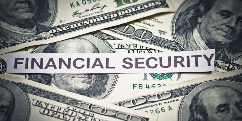 It is importante to think about your financial security.